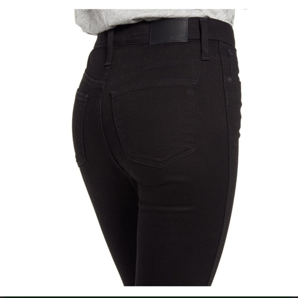 NWT Madewell 10" High-Rise Skinny Jeans in Black Frost, Size 29 - Picture 5 of 15